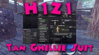 H1Z1  How to make a tan ghillie suit [upl. by Arak]