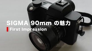 SIGMA 90mm F28 DG DNをLeica SL2Sで一週間ほど使ってみてのファーストインプレッション [upl. by Cooke]