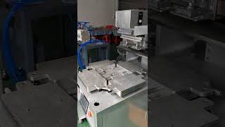 4 station rotary pad printing machine plus dust removal and auto feeding system [upl. by Nivan]