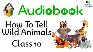 How To Tell Wild Animals  Chapter 3  Class 10  English  First Flight  NCERT  Audiobook [upl. by Llechtim102]