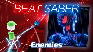 BEAT SABER  Enemies  The Score 120 Arcs With Lyrics [upl. by Scheck43]