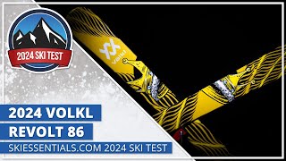 2024 Volkl Revolt 86  SkiEssentialscom Ski Test [upl. by Nashom]