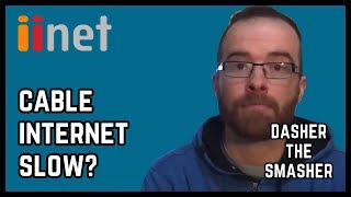 WHY IS MY IINET CABLE INTERNET SLOW [upl. by Aciraj360]