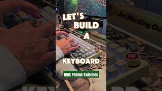 HMX Pebble Switches amp Barebones Hi75 Kit mechanicalkeyboard keyboardasmr typingasmr asmr keeb [upl. by Ferino]