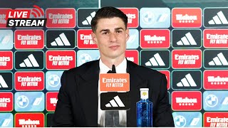 LIVE Kepa Arrizabalagas presentation  Real Madrid [upl. by Zerimar]