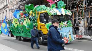 London Borough Of Redbridge Float At The London New Years Day ParadeMonday The 1st of January 2024 [upl. by Yeltnerb]