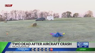 Lexington couple dead in aircraft crash Jessamine County Sheriffs Office investigating [upl. by Noeruat587]