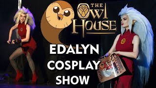 Edalyn The Owl House Cosplay SHOW Disney AGflower Taiyou no Matsuri 2024 [upl. by Enoch]