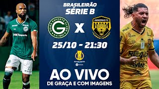 GOIÁS X AMAZONAS  BRASILEIRÃO SÉRIE B 2024  JOGO COMPLETO [upl. by Neelav]