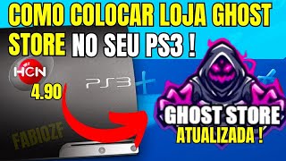 LOJA GHOST STORE NO PS3  2024 [upl. by Balkin]