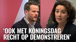 Wegblokkades Koningsdag VVD wil plannen Halsema horen [upl. by Ajax525]