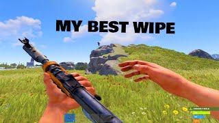 MY BEST FORCE WIPE in 1000h  Rust [upl. by Leimaj]