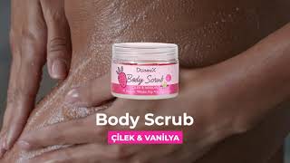 Body Scrub Çilek amp Vanilya [upl. by Natala254]