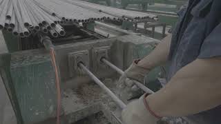 DoubleWire ColdDrawn Steel Pipe Process [upl. by Mur]