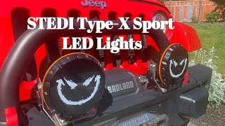 STEDI TypeX Sport LED Lights Unboxing amp Install [upl. by Gnilhsa]