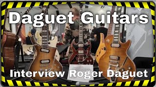 Roger Daguet le luthier en interview au Paris Guitar Festival [upl. by Josefina310]