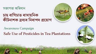 Awareness campaign on Safe Use of Pesticides in Tea Plantations [upl. by Itnavart]