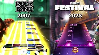 quotDirty Little Secretquot by The AllAmerican Rejects  Fortnite Festival vs Rock Band 1 [upl. by Damek]