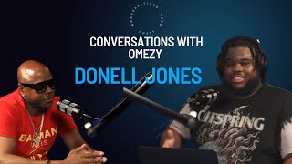 DONELL JONES TALKS HIS START IN MUSIC AND MEETING STEVIE WONDER AND THIS IS WHAT STEVIE TOLD HIM [upl. by Adnilak]