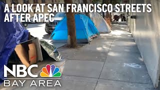 Heres what San Franciscos streets look like 3 weeks after APEC [upl. by Thenna149]