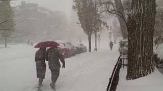 Snow and church bells in Washington DC [upl. by Evod]