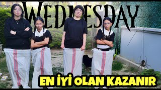 GERÇEK WEDNESDAY VE KARDEŞLERİ  SAHTE WEDNESDAYE MEYDAN OKUYOR  EYLÜL LAL [upl. by Brigitta]