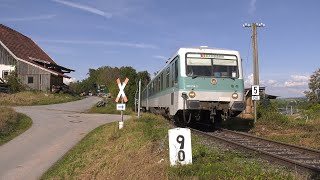 Ilztalbahn Passau  Waldkirchen  Freyung Ferienregion Bayerischer Wald [upl. by Tur]