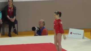 Maria Kharenkova RUS  Floor  2015 European Championships EF [upl. by Ira929]