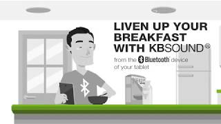 KB Sound iSelect FM  DAB Radio amp Bluetooth Ceiling Speaker System [upl. by Lasala]