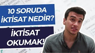 10 Soruda İktisat Okumak İktisat Nedir  Hangi Üniversite Hangi Bölüm [upl. by Elamor]