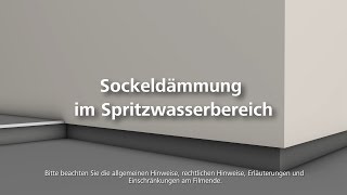 Sockeldämmung  Wärmedämmung  WDVS  FassadendämmungVerarbeitung [upl. by Luapsemaj396]