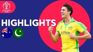 Warner Hits Hundred  Australia vs Pakistan  Match Highlights  ICC Cricket World Cup 2019 [upl. by Olemrac]