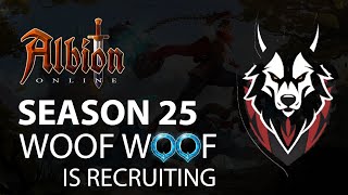 EU Woof Woof is recruiting for Season 25 Albion Online [upl. by Enaled]