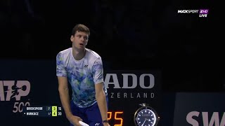 Tallon Griekspoor vs Hubert Hurkacz HIGHLIGHTS SWISS INDOORS BASEL 🔴  TENNIS BASEL 2023 [upl. by Ainit]