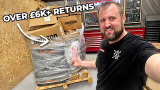 I Bought an Amazon Returns Pallet for £300 to Find Weird Tools [upl. by Ylicis]