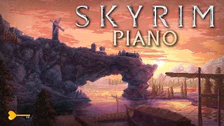 Skyrim but its piano [upl. by Anyer529]