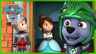 PAW Patrol Rescue Knights save the Princess and more  PAW Patrol  Cartoons for Kids Compilation [upl. by Ahsinyt]