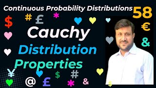 Cauchy Distribution  Uses amp Graphic Display  Properties ofCauchy Distribution [upl. by Moir970]