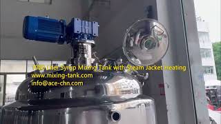 1000 Liter Syrup Mixing Tank [upl. by Asin500]