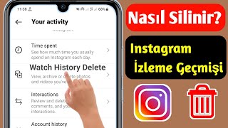 Instagram İzleme Geçmişi Nasıl Silinir  2023te Instagram Hesap Geçmişini Sil [upl. by Aurelea]