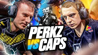 PERKZ VS CAPS  SEASON 14 LEC INHOUSES CAEDREL [upl. by Judd]