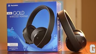 The NEW 2018 Sony Playstation Gold Wireless Headset REVIEW [upl. by Jaddan]