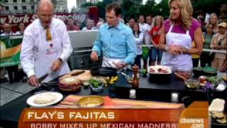 Bobby Flay Grills Fajitas [upl. by Marr212]