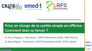 Replay Webinaire quotPrise en charge de la cystitequot URPS Pharmaciens AuRA amp OMEDIT  2 octobre 2024 [upl. by Ailin]