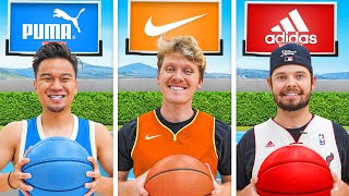 We Tested NIKE vs ADIDAS vs PUMA Basketball Gadgets [upl. by Xavler41]