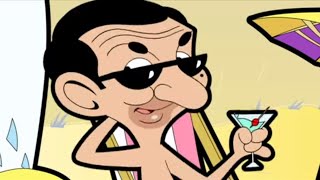 Beach Day with Goldfish  Mr Bean Official Cartoon [upl. by Stalk]