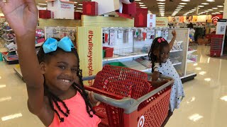 Back to School Shopping at Target Live [upl. by Suoivatco]