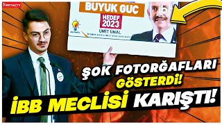 CHP’li Erdinç Aktaş AKP’lileri kızdıran o fotoğrafları gösterdi İBB Meclisi karıştı [upl. by Dean]