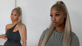 How to dye 613 hair to Ash blonde  ft Perfect lace wig [upl. by Shere349]