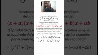 Binomios con término común 03 parte 12 matematicasfaciles algebra binomiosconterminocomun [upl. by Aushoj]